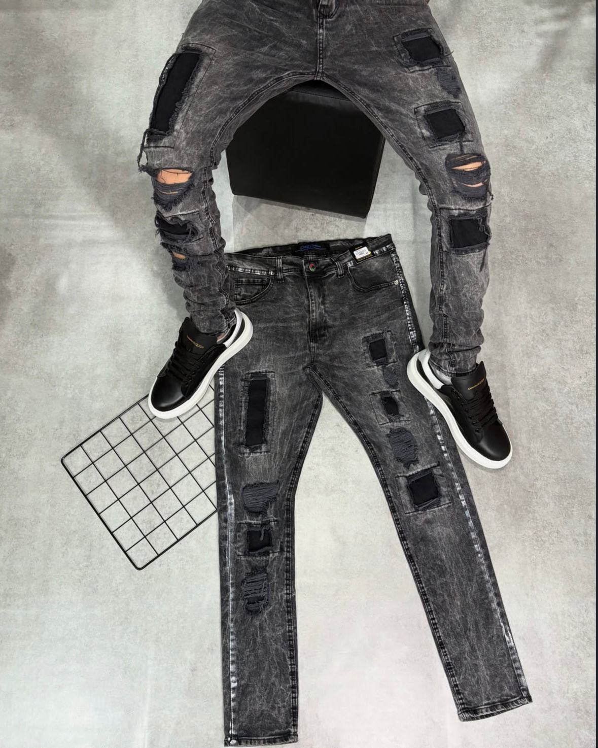 Calça Jogador Cinza Escuro